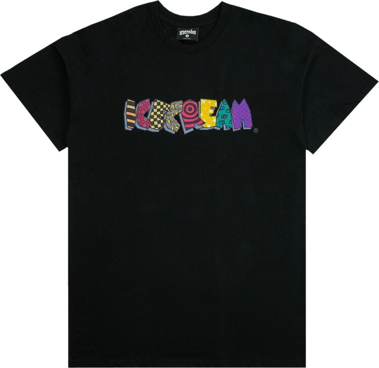 

Футболка Icecream Scatter Tee 'Black', черный