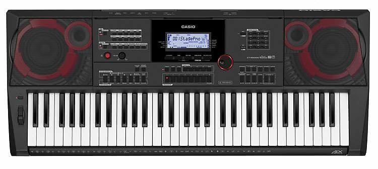 Casio CT-X5000 61-клавишная портативная клавиатура с 800 инструментальными тембрами, 100 эффектами DSP CT-X5000 61-key Portable Keyboard with 800 Instrument Tones, 100 DSP Effec