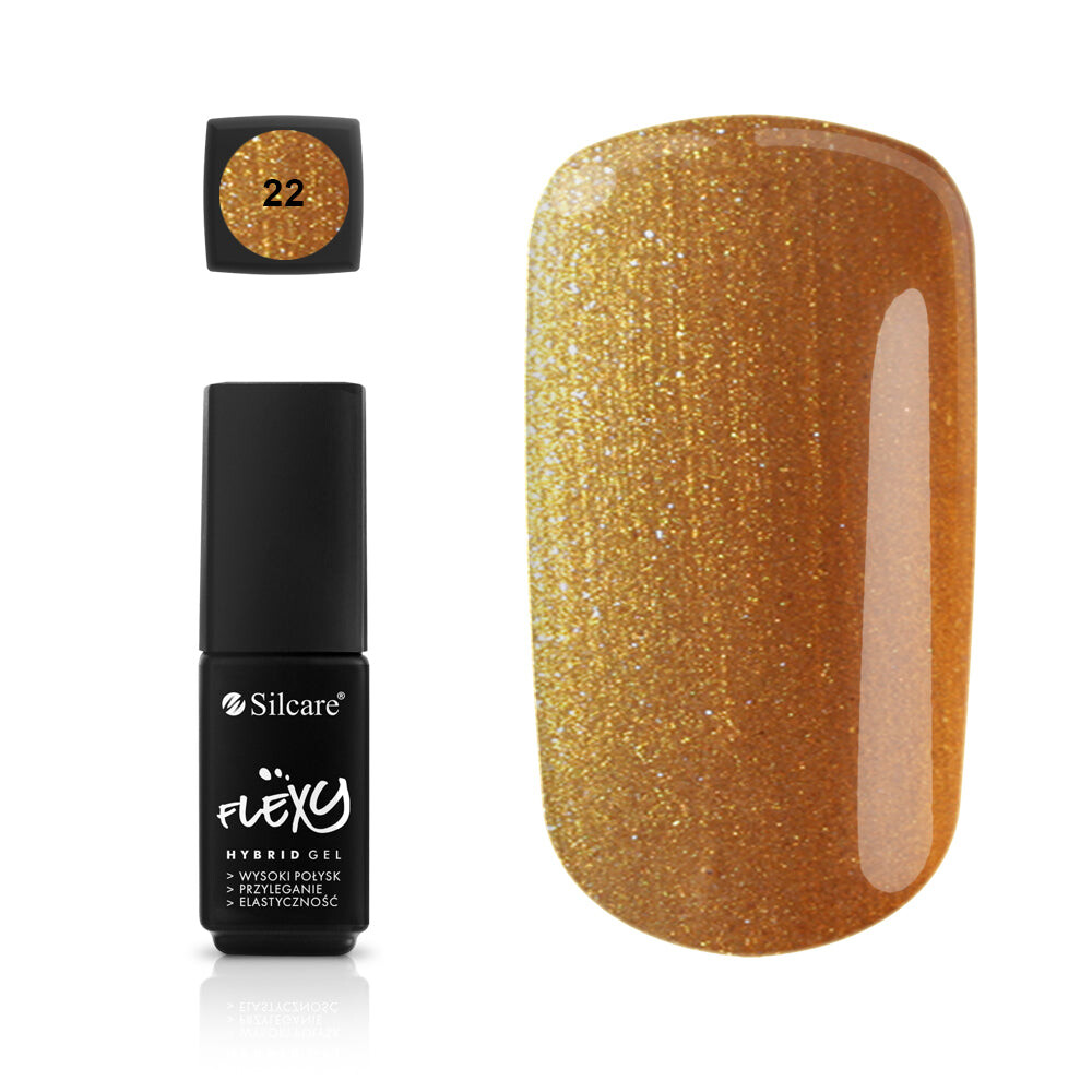 

Silcare Гибридный лак Flexy Hybrid Gel 22 4.5г