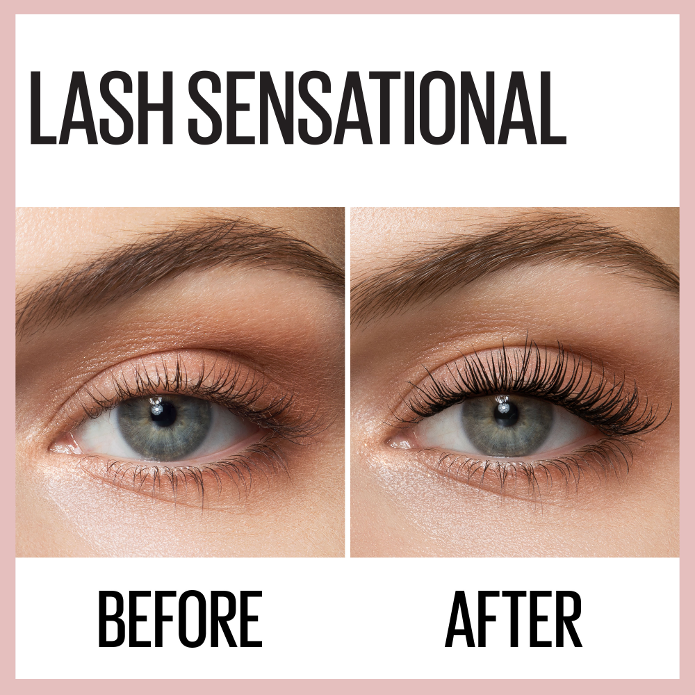 Заказать Maybelline New York Lash Sensational интенсивная черная тушь для  ресниц, 9,5 мл – цены, описание и характеристики в «CDEK.Shopping»