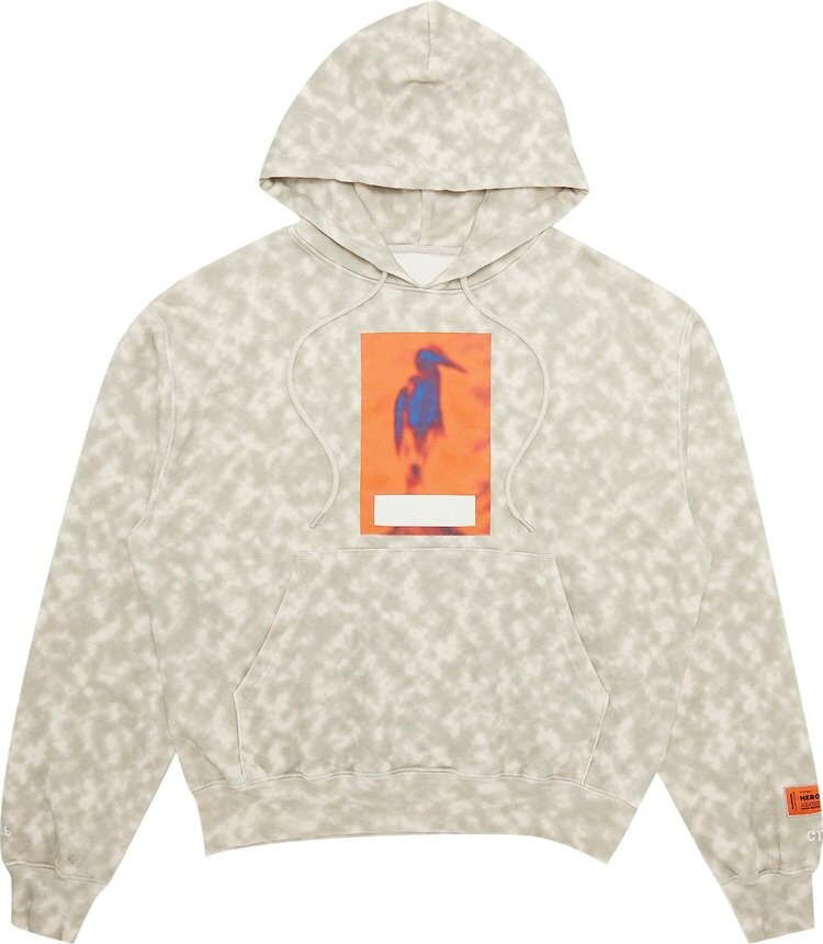 

Худи Heron Preston Hoodie Noise Censored 'Beige', кремовый, Бежевый