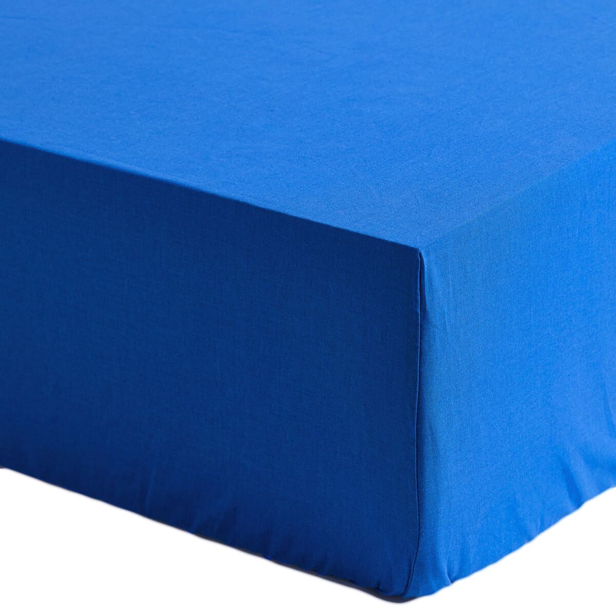 

Простыня на резинке H&M Home Fitted Cotton 180х120, синий