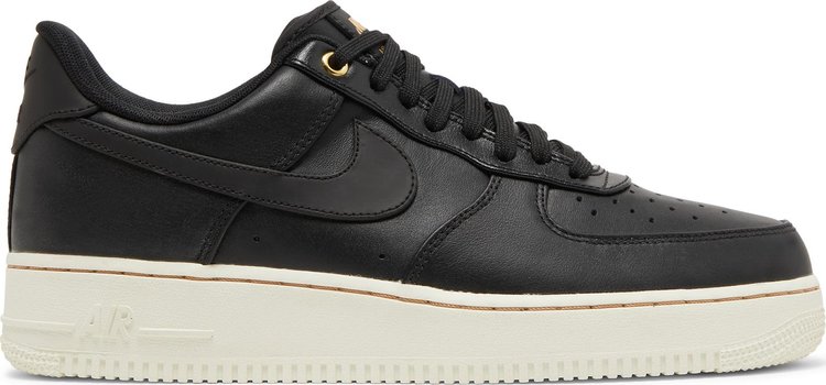 Кроссовки Nike Air Force 1 Premium 'Black Pack', черный - фото