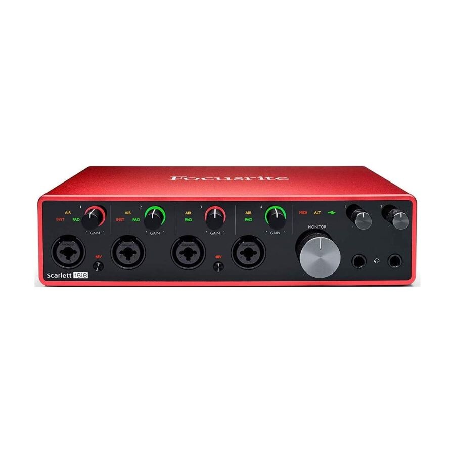 

Аудиоинтерфейс Focusrite Scarlett 18I8 третьего поколения