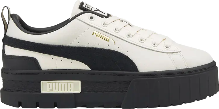 

Кроссовки Puma Wmns Mayze Whisper White Black, кремовый