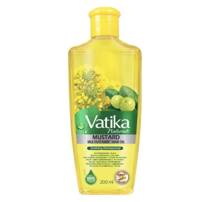 

Vatika Dabur, Горчичное масло для волос Мультивитамин+, 200мл Dabur Vatika