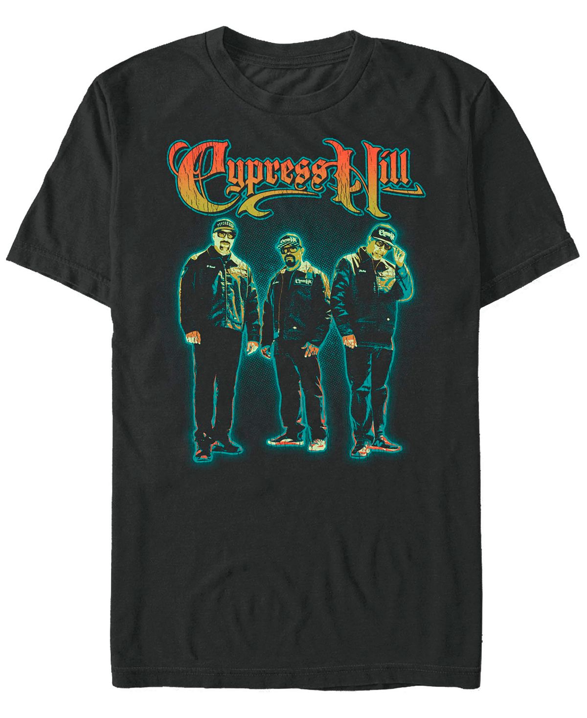 Мужская футболка с коротким рукавом cypress hill trio time Fifth Sun, черный cypress hill t shirt iii temples of boom