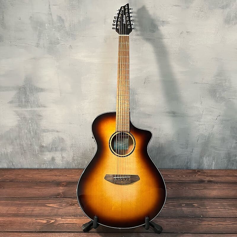 

Breedlove Discovery S Edgeburst Concert 12-струнная электроакустическая гитара-SN0503 Discovery S Concert 12 String
