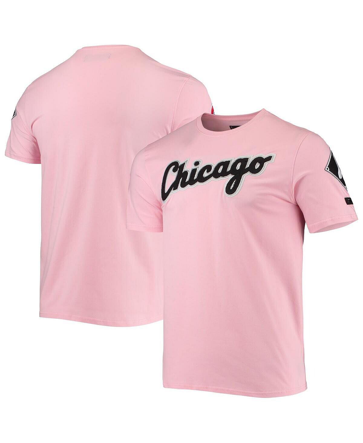

Мужская розовая футболка chicago white sox club Pro Standard, розовый