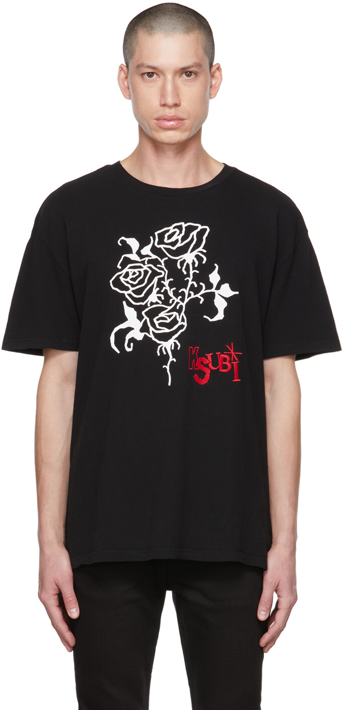 

Футболка Biggie Black Rose Ksubi