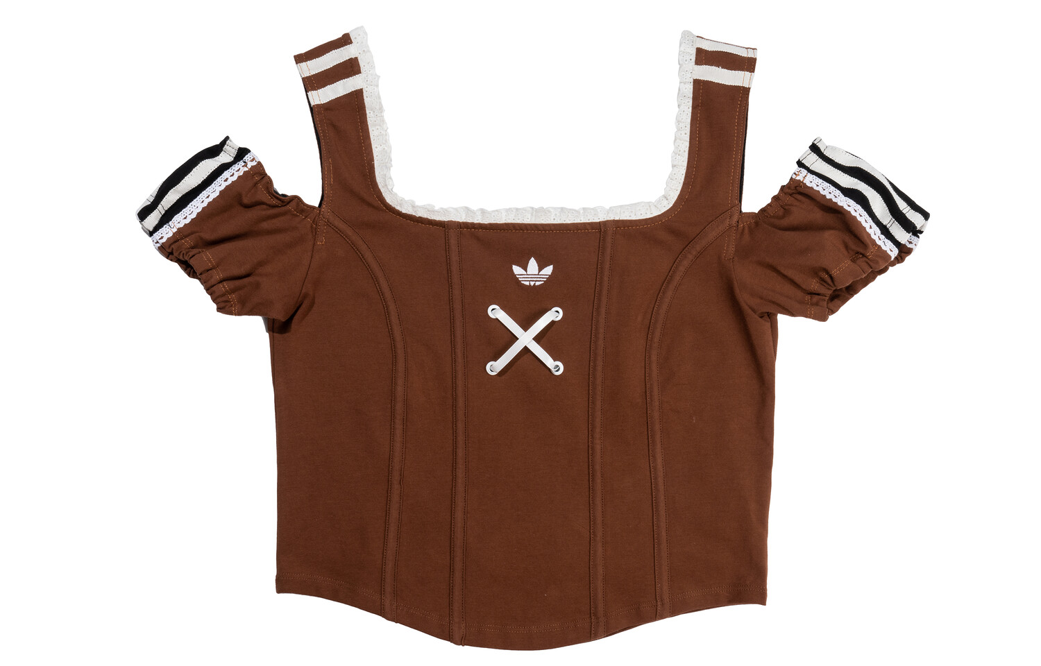 

Футболка женская светло-коричневая Adidas Originals