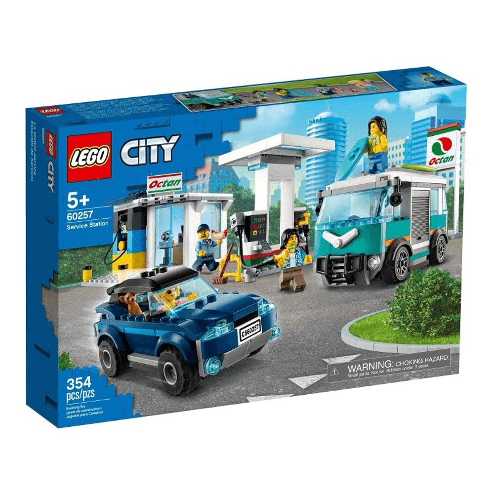 Конструктор LEGO City 60257 Станция технического обслуживания конструктор lego city 60433 модульная космическая станция