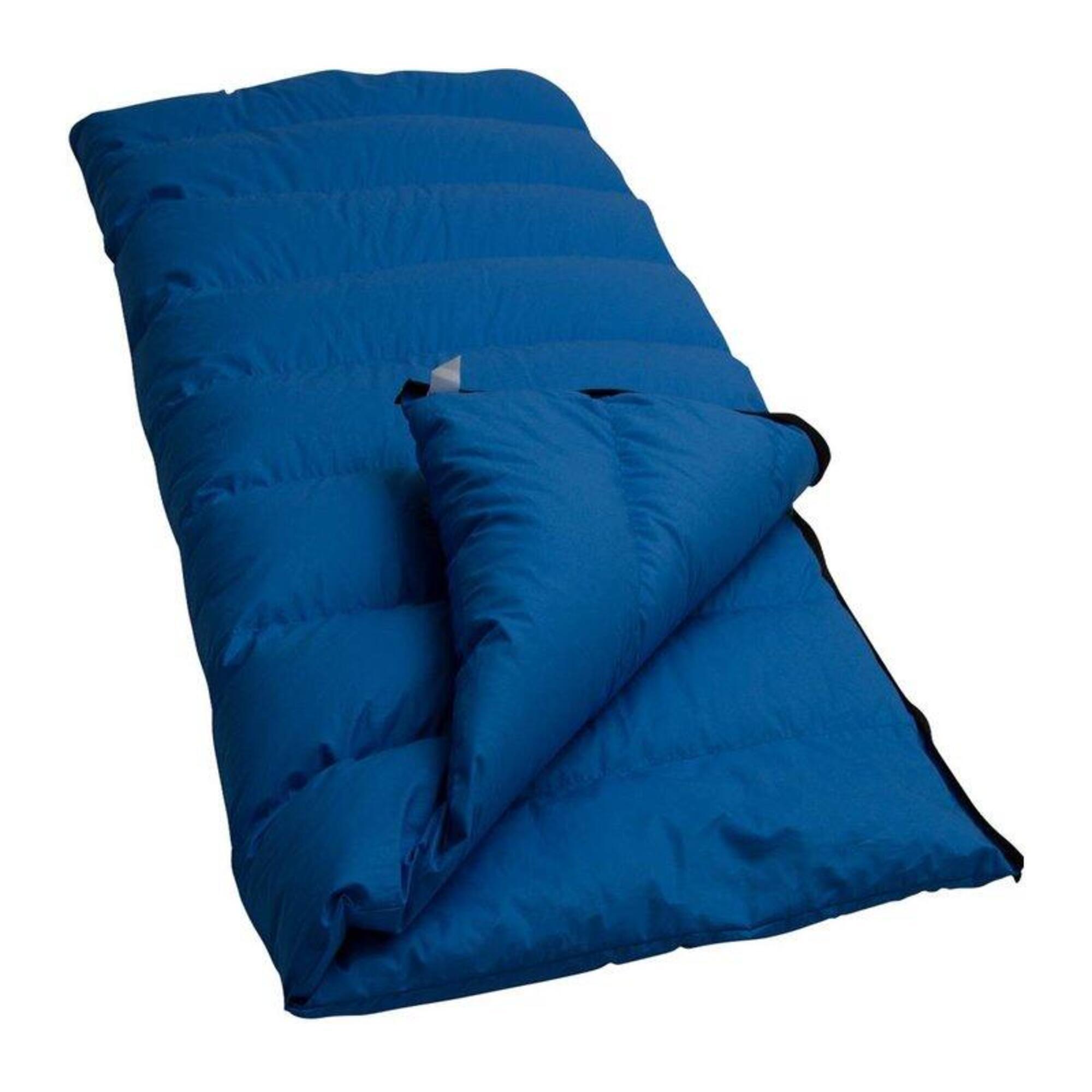 Спальный мешок Lowland Companion CC 1 с пуховым одеялом, синий цена и фото