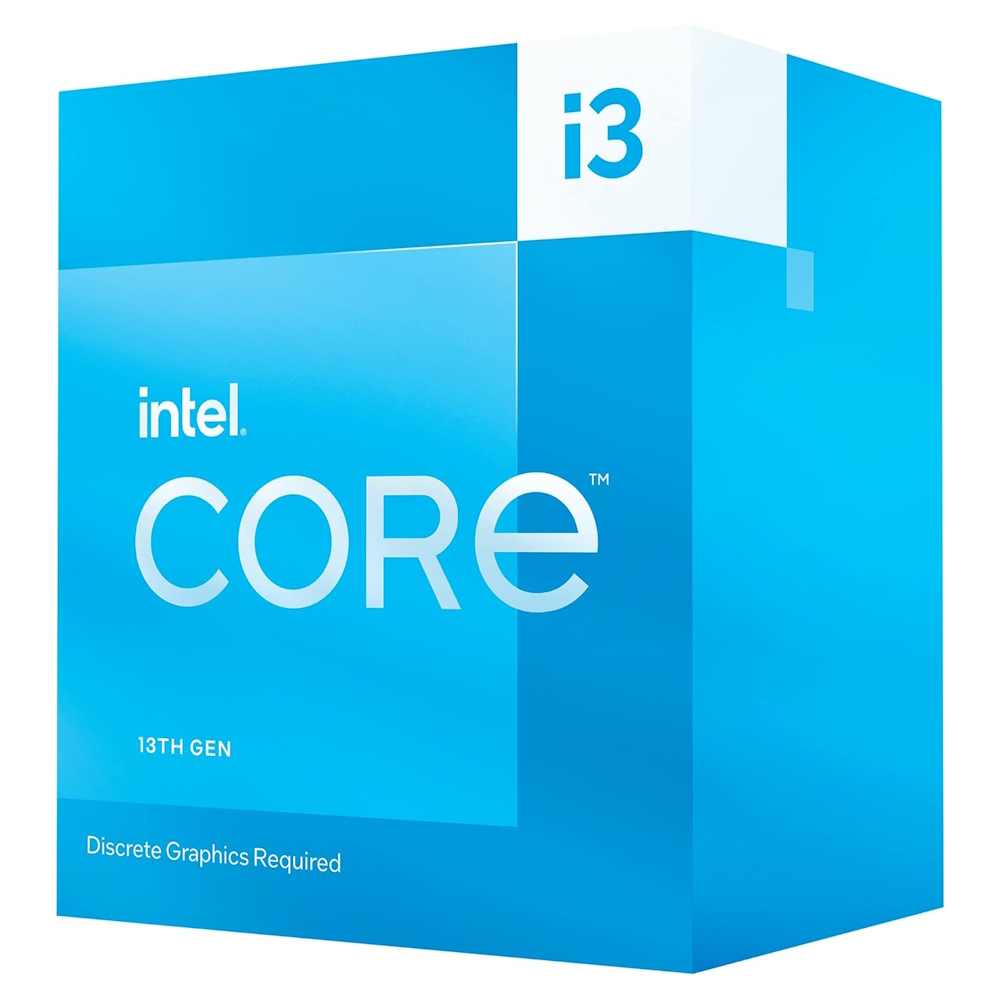 Процессор Intel Core i3-13100F BOX, LGA 1700 процессор intel core i3 12100 box