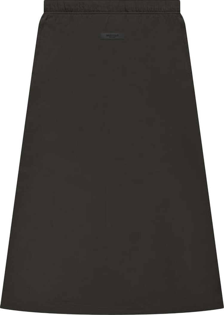 

Юбка Fear of God Essentials Jersey Long Skirt 'Off Black', черный