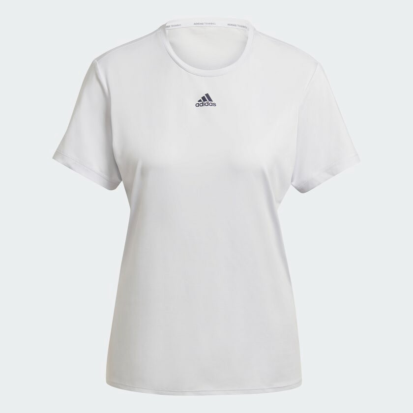 

Футболка Adidas Aeroready Training, светло-серый/темно-синий