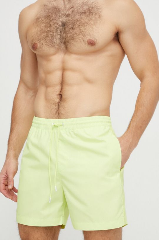 Плавки Calvin Klein, зеленый шорты купальные мужские calvin klein underwear цвет красный km0km00156 622 размер xl