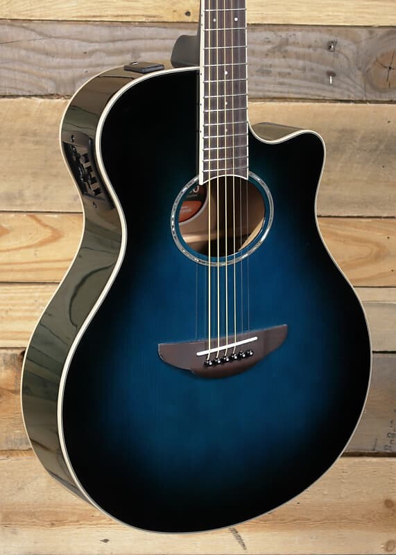

Yamaha APX600 Thinline Акустическая/Электрогитара Oriental Blue Burst Yamaha APX600 Thinline /Electric Guitar