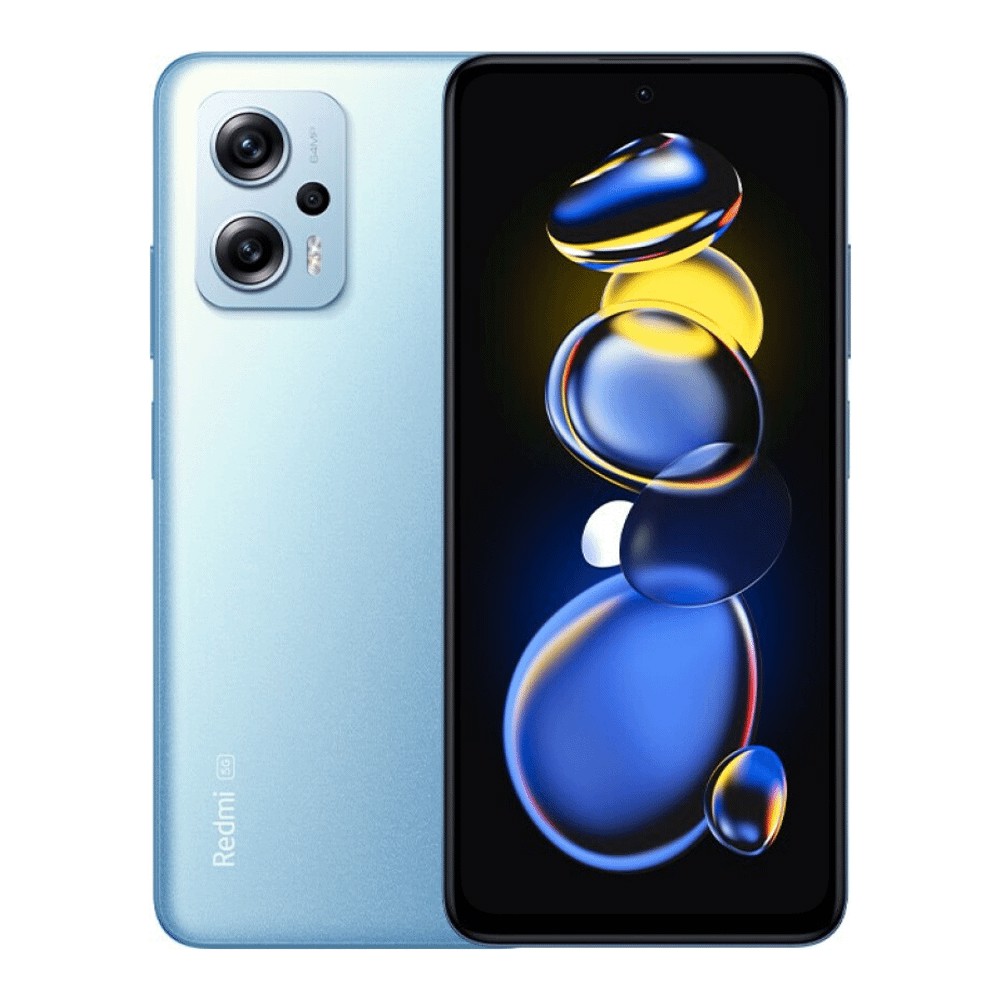 Смартфон Xiaomi Redmi Note11T Pro 5G 6ГБ/128ГБ (2x Nano-SIM), голубой - фото