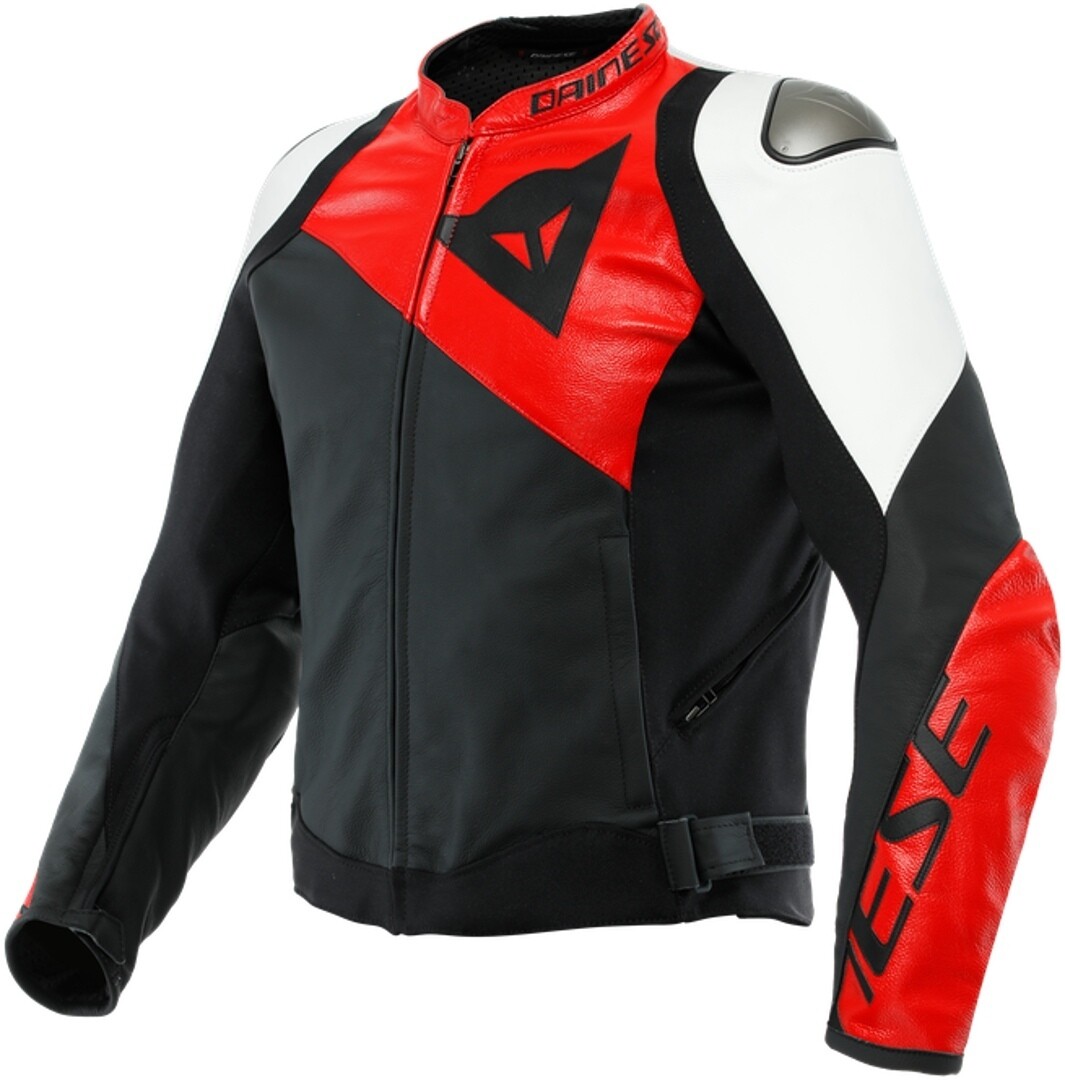 

Dainese Sportiva Мотоцикл Кожаная куртка, черный/красный/белый