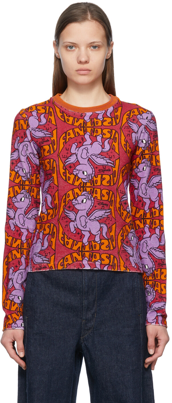 

Розовая футболка Fantasia Pegasus Stella McCartney, Розовый
