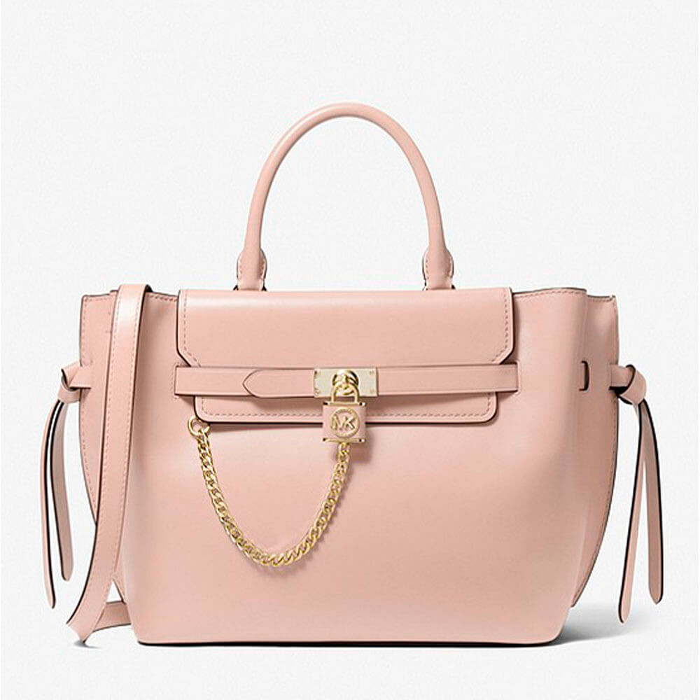 

Сумка Michael Kors Hamilton Legacy Large Belted, светло-розовый