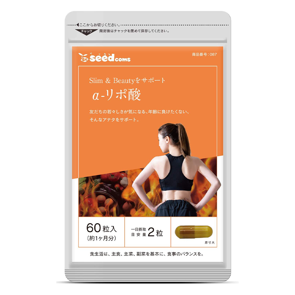 Пищевая добавка Seed Coms α-lipoic Acid Supplement Diet, 60 таблеток –  заказать из-за рубежа в «CDEK.Shopping»