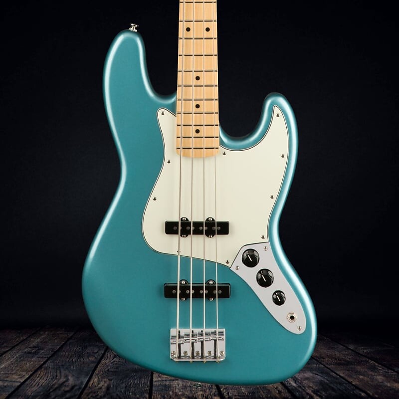 

Fender Player Jazz Bass, кленовый гриф - Tidepool