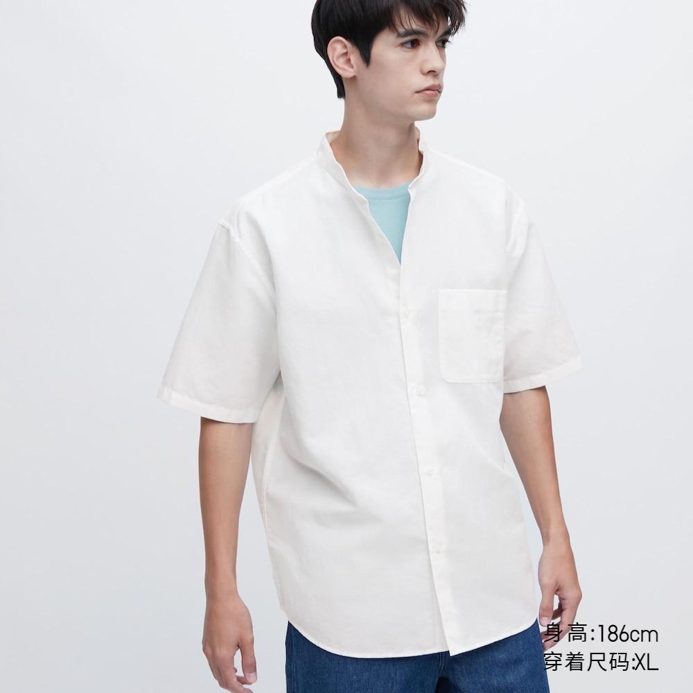 

Рубашка унисекс Uniqlo, белый
