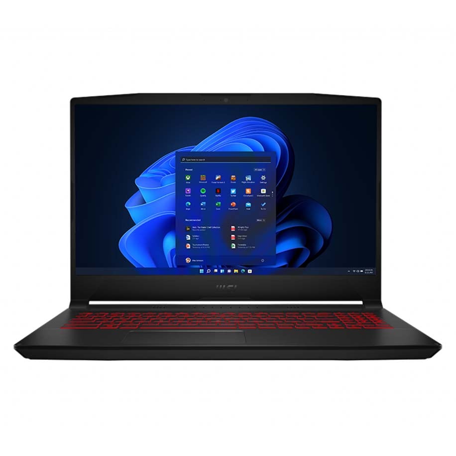 Игровой ноутбук MSI Katana GF66, 15.6" FHD, 16ГБ/512ГБ, i7-11800H, RTX 3060, черный, английская клавиатура - фото