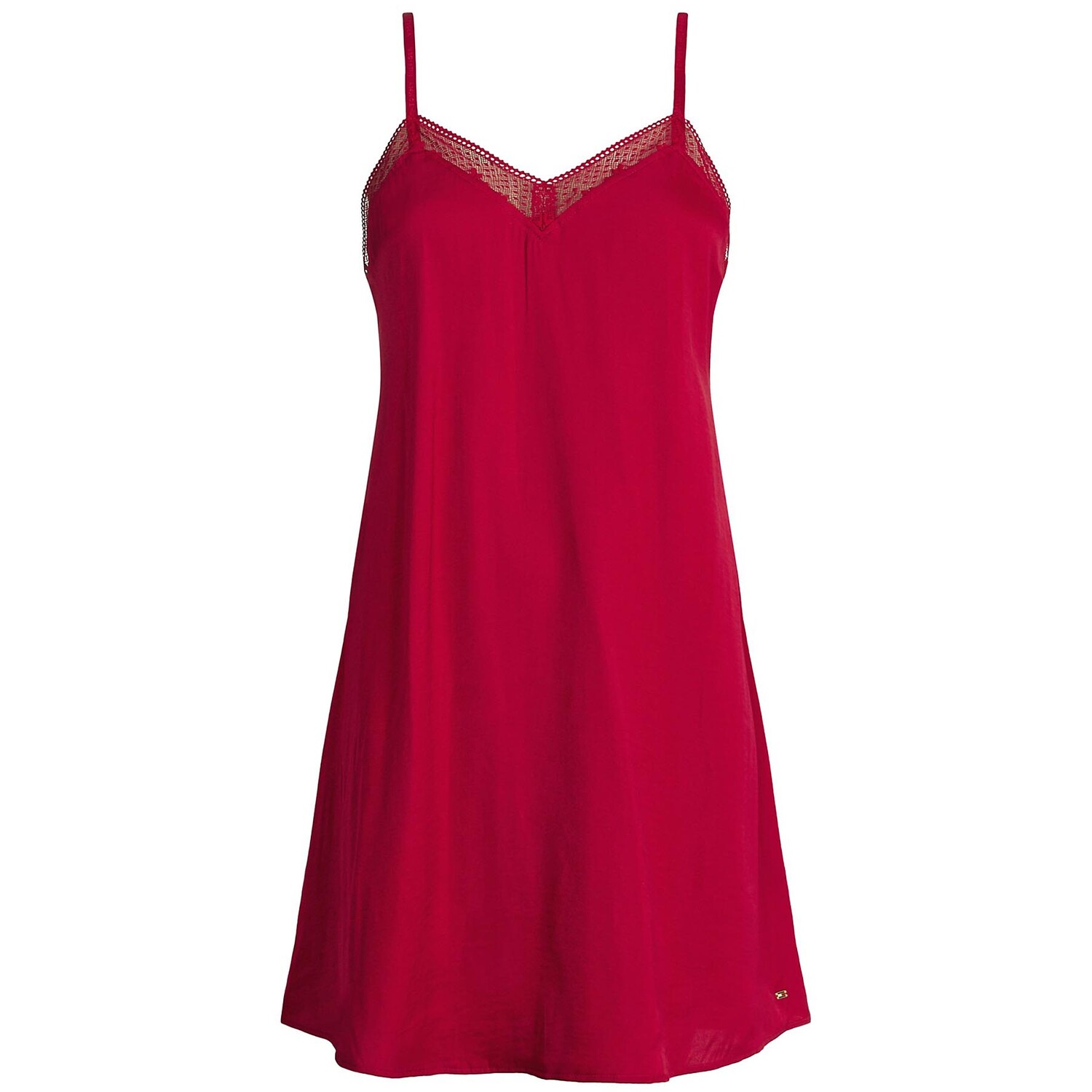 

Домашнее платье Tommy Hilfiger Lace Accent, красный