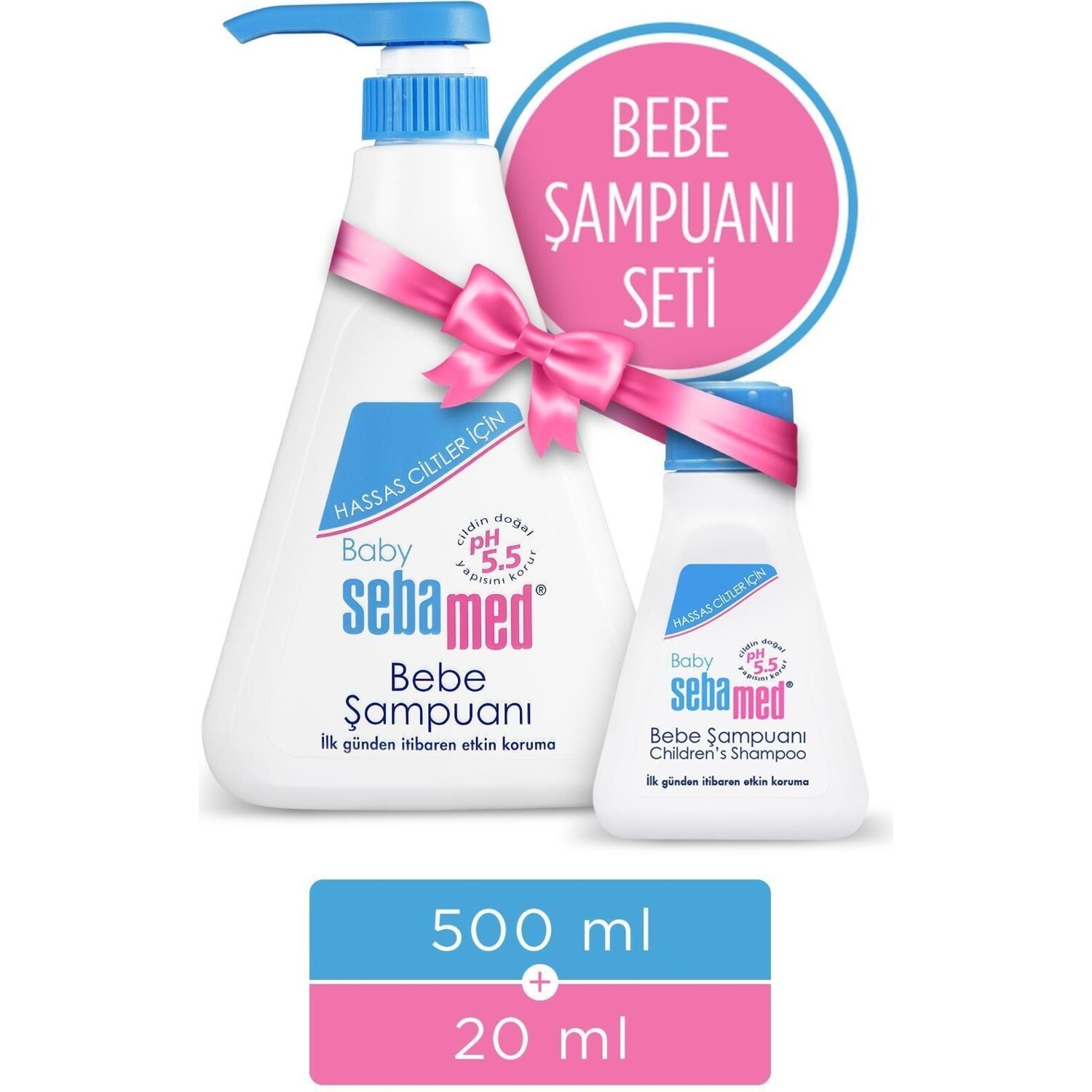 

Детский шампунь Sebamed Baby pH 5.5, 500 мл