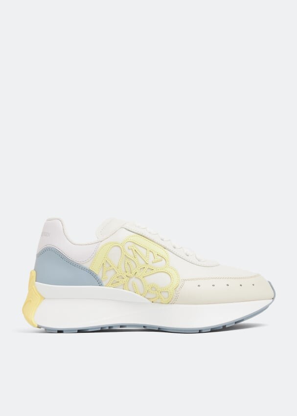 

Кроссовки ALEXANDER MCQUEEN Sprint Runner sneakers, бежевый