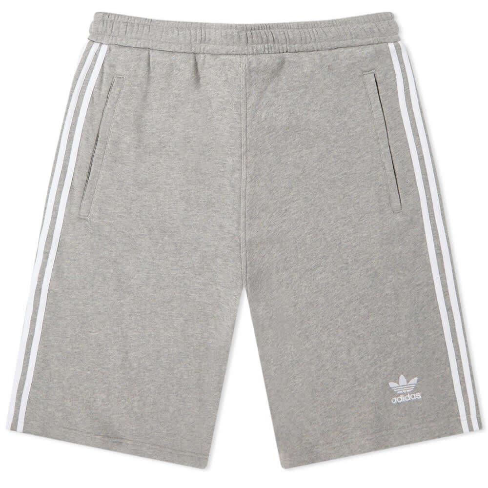 

Шорты Adidas 3 Stripe, серый/белый