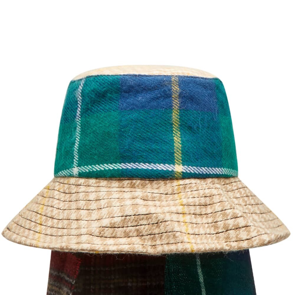 

Шапка-шарф Clashing Tartans Bucket Marine Serre