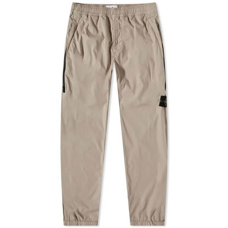 

Брюки Stone Island tela parachute, голубиный серый