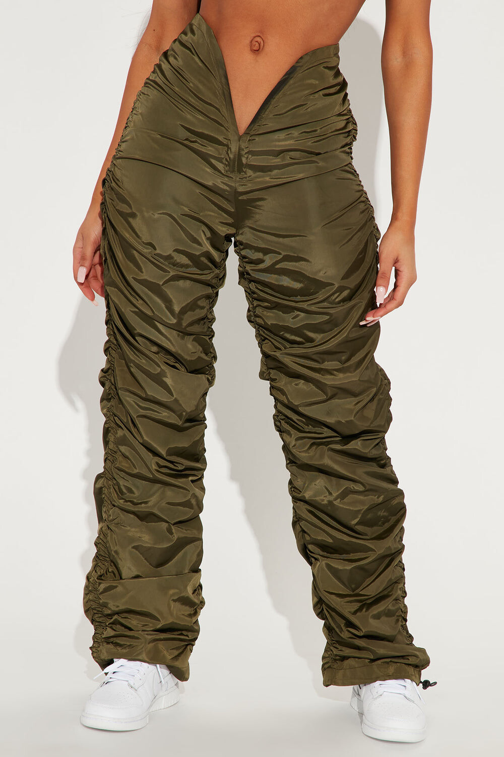 

Брюки Fashion Nova SK0678, оливковый, Зеленый