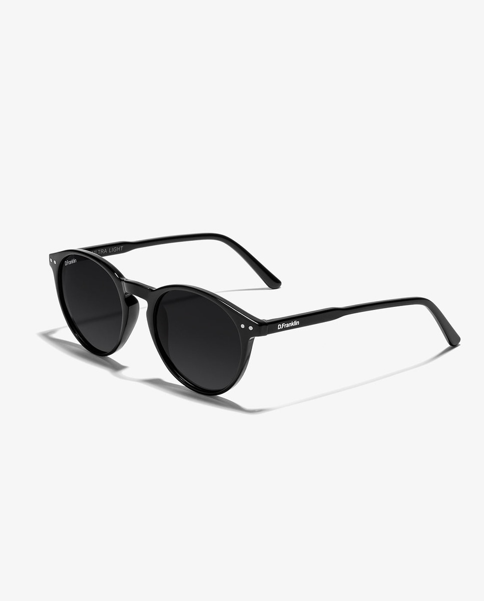цена Черные круглые солнцезащитные очки-унисекс D.Franklin D.Franklin, черный
