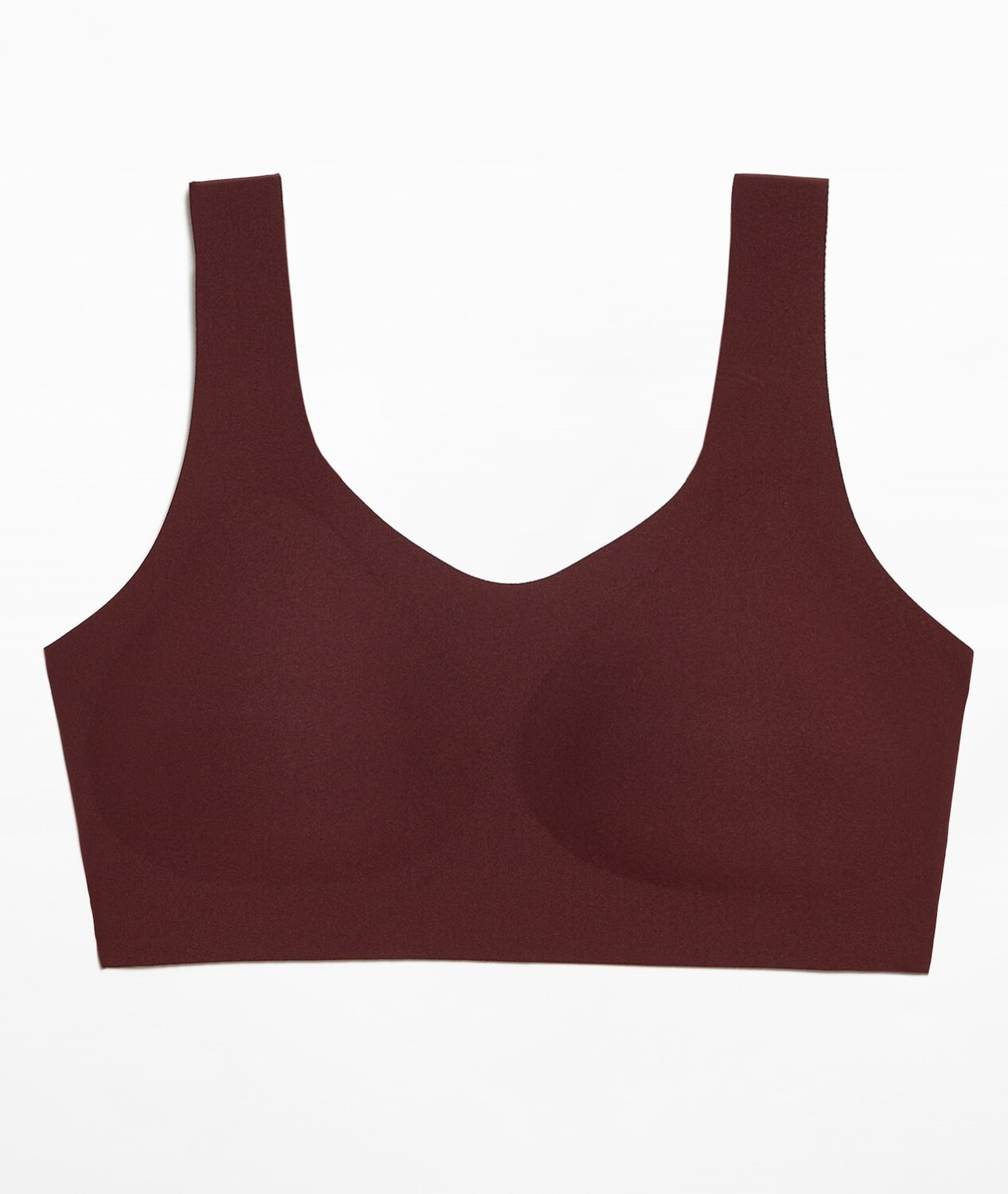 

Спортивный бюстгальтер Oysho Perfect-adapt Medium-support, темно-красный