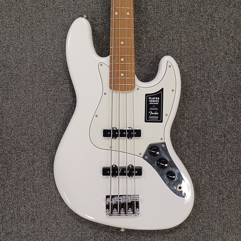 

Fender Player Jazz Bass - полярно-белый