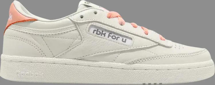 

Лимитированные кроссовки wmns club c 85 'valentine's day' Reebok, загар