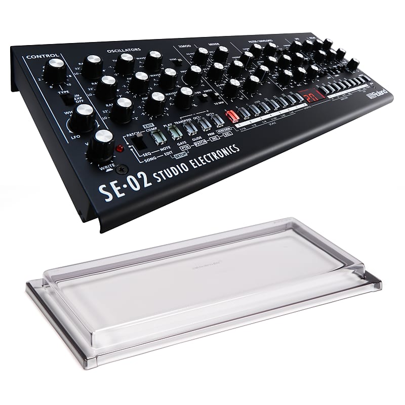 аналоговый синтезатор roland se 02 Аналоговый синтезатор Roland Boutique SE-02 - Decksaver Kit