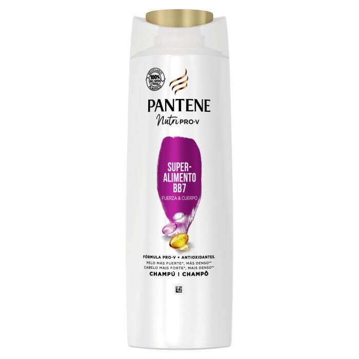 

Шампунь Champú Nutriplex SuperAlimento BB7 Pantene, 675 ML