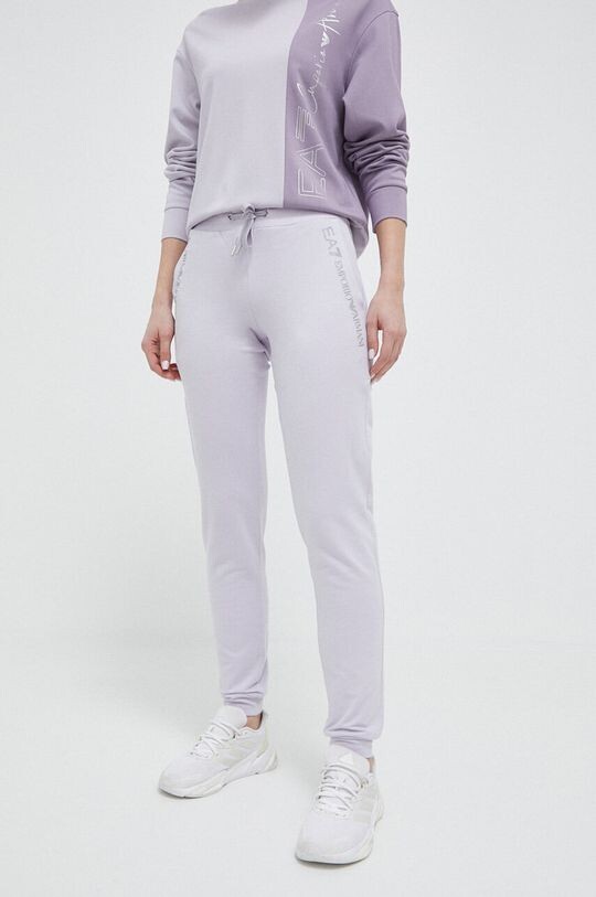 

Спортивные штаны EA7 Emporio Armani, фиолетовый