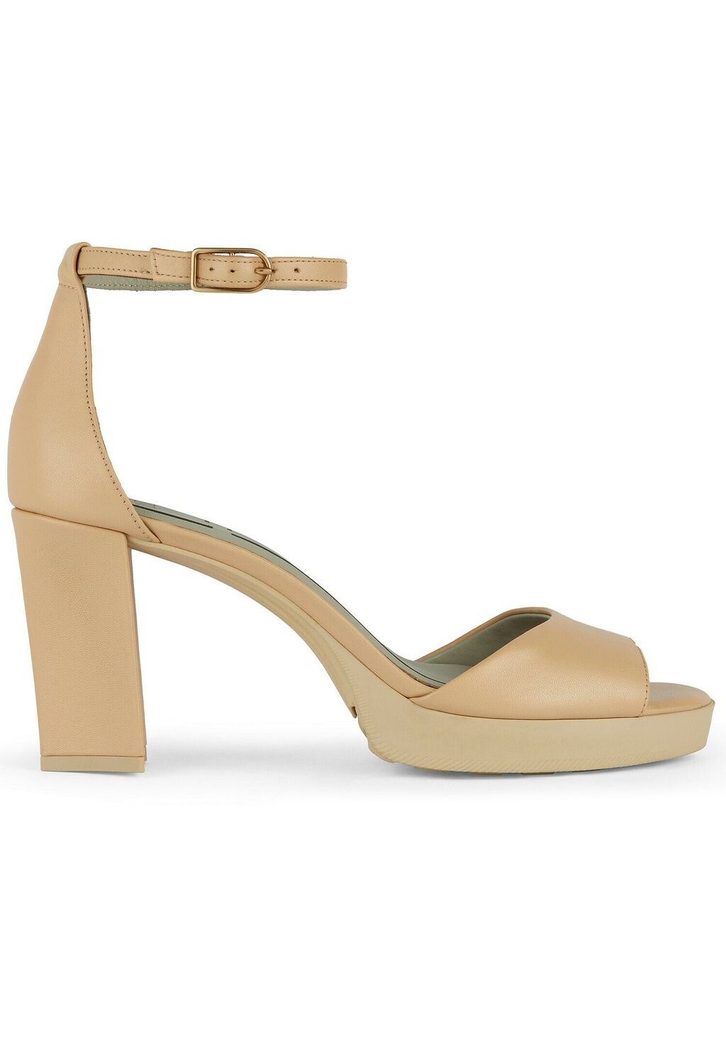 

Босоножки на высоком каблуке Geox, цвет beige