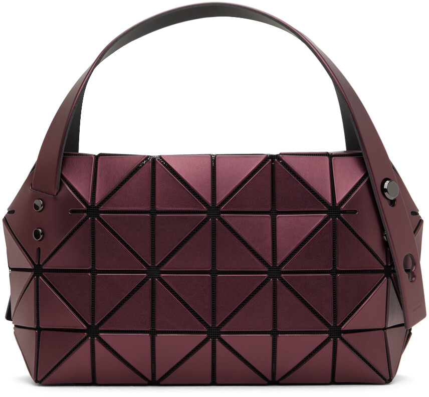 

Темно-красная маленькая сумка Boston Boston Bao Bao Issey Miyake
