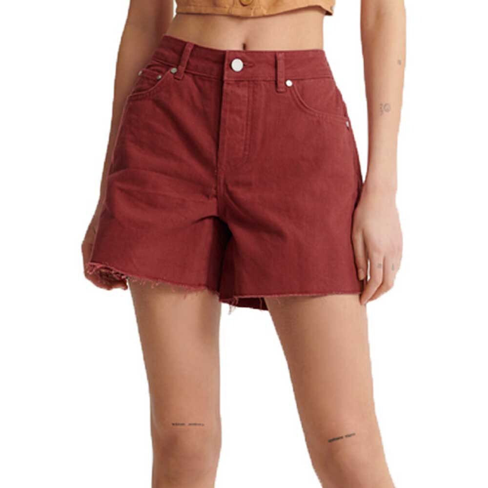 

Шорты Superdry Mid Length Denim, красный