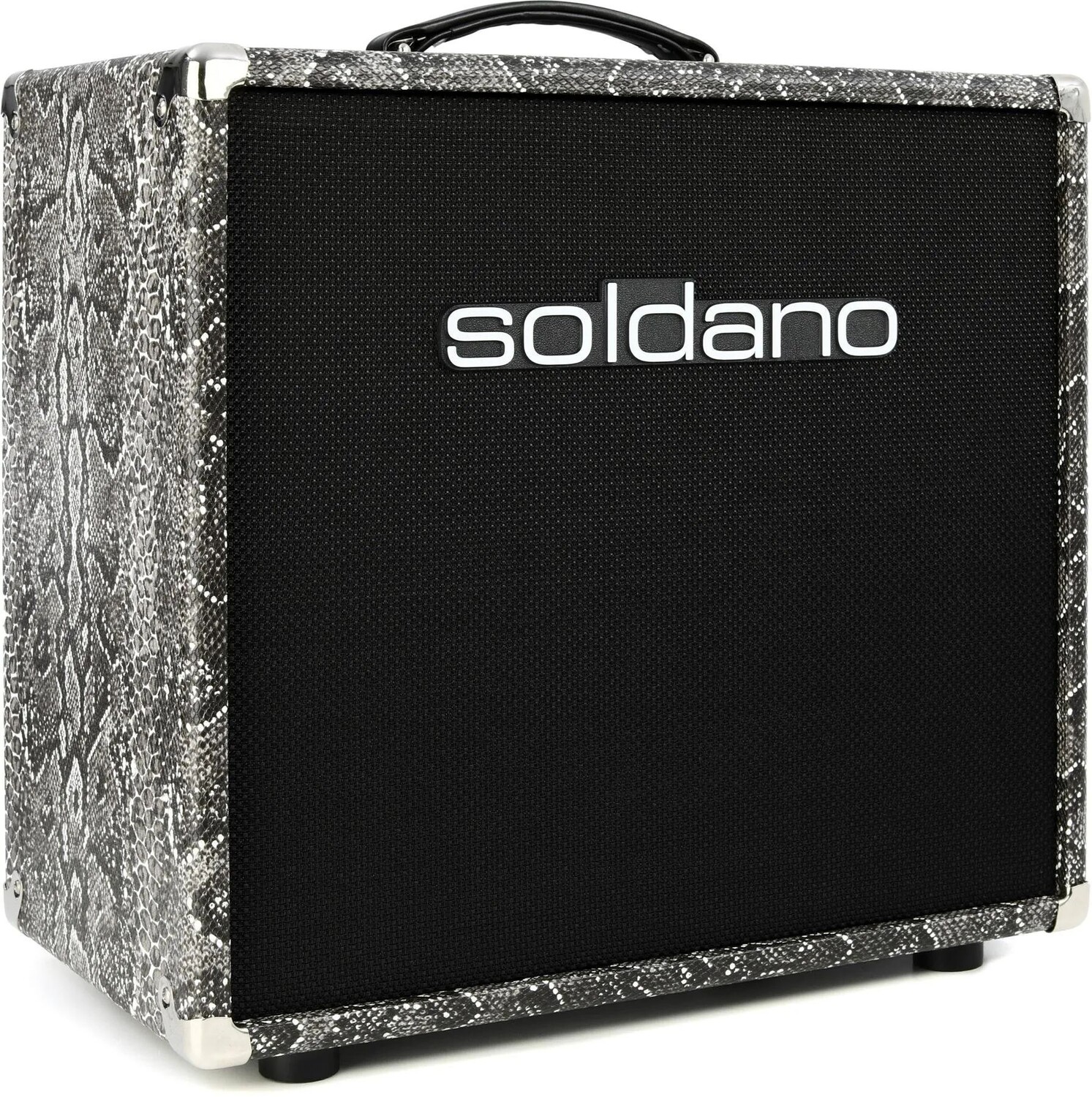 

Soldano 112 1 x 12-дюймовый удлинительный шкаф с открытой спинкой - змеиная кожа