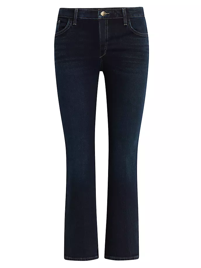 Укороченные расклешенные эластичные джинсы Callie со средней посадкой Joe'S Jeans, цвет squad goals