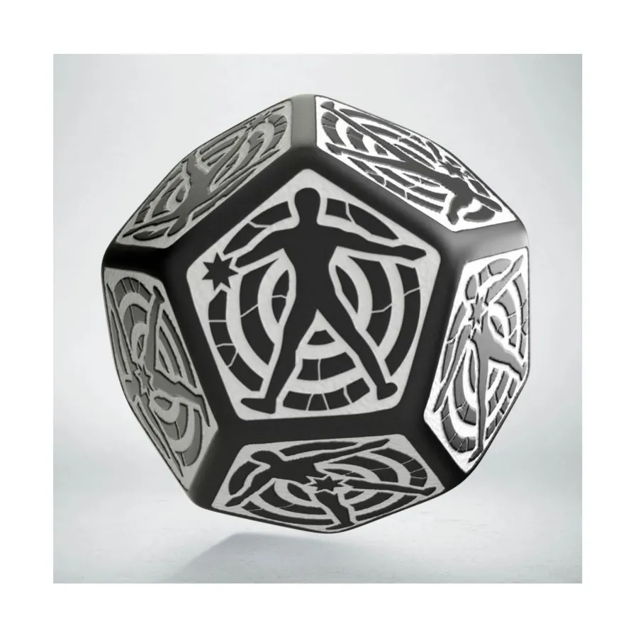 

d12 Черный с белым, Hit Location Dice